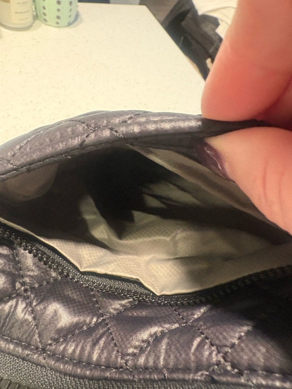 MZ Wallace Quilted Crossbody Bag — Black - Picture 5 of 10
